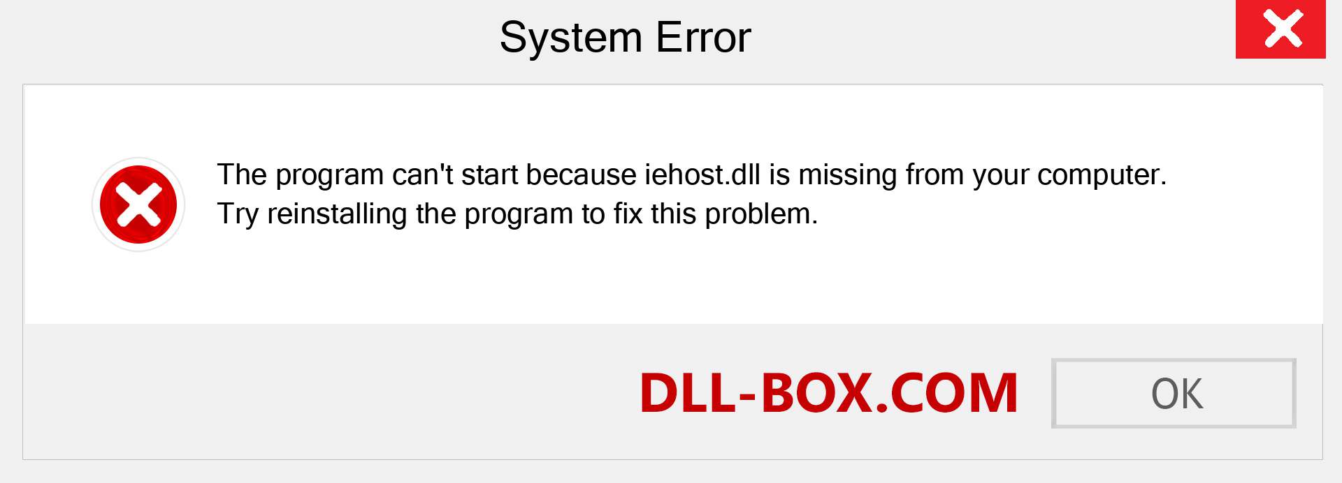  iehost.dll file is missing?. Download for Windows 7, 8, 10 - Fix  iehost dll Missing Error on Windows, photos, images